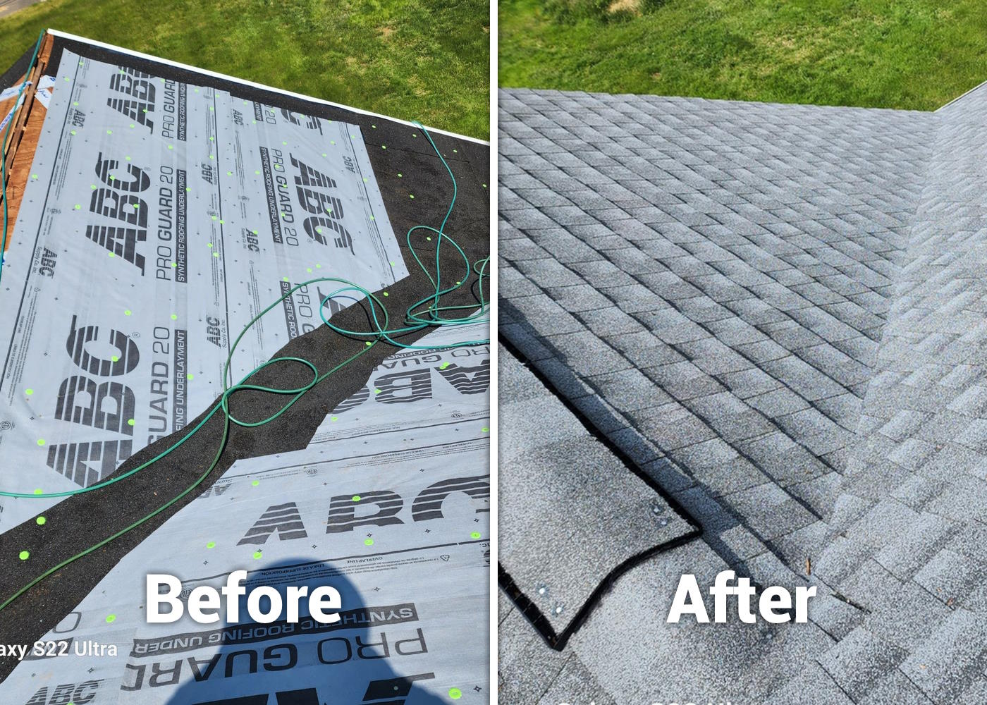 Before & After Roofing Photos | Before And After Roof Replacement Jobs